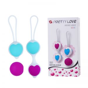 014266 Вагинальные шарики Kegel Ball (сменные шары 2 х 30 г и 2 х 40 г) ― Секс Культура
