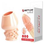 026248 Рельефная насадка с открытой головкой Matias Pretty Love 7 см