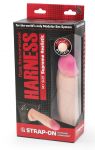 032303 Фаллоимитатор NEOSKIN (кибер-кожа) с поясом «Harness» (strap-on) коробка с пробником.