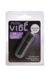 014059 Вибропуля 10 режимов вибрации Mini Vibe черная 6 см х 2 см 
