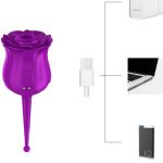 06102021-21 Вуманайзер Розочка силикон USB 14,5 см