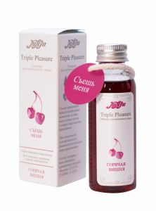 10241 Эликсир для интимного ухода "Triple Pleasure" Горячая вишня 65 гр ― Секс Культура