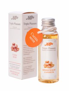 10265 Эликсир для интимного ухода "Triple Pleasure" Французская карамель 65 гр ― Секс Культура