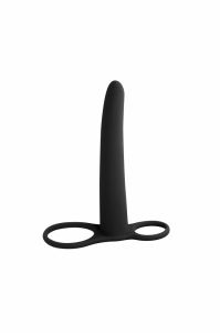 1200-01lola Насадка для двойного проникновения Pure Passion Gimlet black 1200-01lola ― Секс Культура