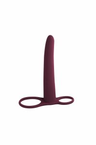 1200-02lola Насадка для двойного проникновения Pure Passion Gimlet Wine red 1200-02lola ― Секс Культура