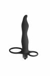 1204-01 Вибронасадка для двойного проникновения Pure Passion Flirtini black