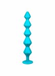 1401-02 Анальная цепочка с кристаллом Emotions Chummy Turquoise