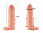 692103 Фаллоудлинитель неоскин с кольцом. 