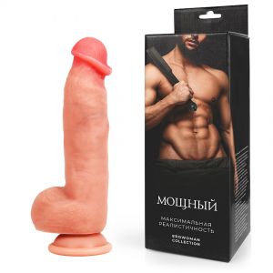 30081 Фаллоимитатор Мощный 17 см х 5,4 см ― Секс Культура