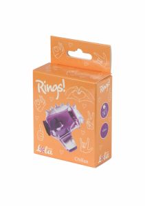 0117-00Lola Насадка на палец Rings Chillax purple	0117-00Lola ― Секс Культура