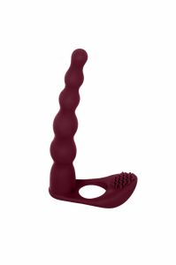 1203-02lola Вибронасадка для Двойного Проникновения Pure Passion Farnell Wine Red 1203-02lola ― Секс Культура