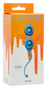 4003-03 Вагинальные шарики Emotions Gi-Gi turquoise ― Секс Культура