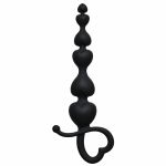 4102-03 Анальная цепочка Begginers Beads Black