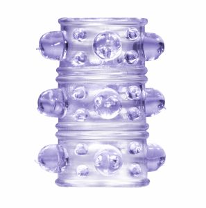 0115-12Lola Насадка на пенис Rings Armour purple 0115-12Lola ― Секс Культура