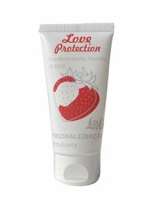 1831-01lola Лубрикант на Водной Основе Lola Games Love Protection Strawberry 50ml 1831-01lola ― Секс Культура