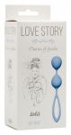 3005-04Lola Вагинальные шарики Love Story Diaries of a Geisha Sky Blue 3005-04Lola