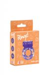 0114-81Lola Эрекционное кольцо с вибрацией Rings Axle-pin purple 0114-81Lola