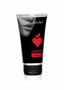 7098 Съедобный лубрикант JUJU Клубничка 50ml  ― Секс Культура