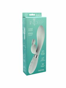 7707-01indeep Перезаряжаемый вибратор Indeep PRO Theona White 7707-01indeep ― Секс Культура