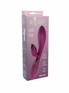 7708-03indeep Перезаряжаемый вибратор Indeep PRO Malena Magenta 7708-03indeep ― Секс Культура