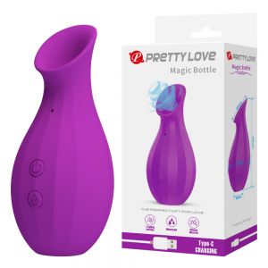 300007 Клиторальный вакуумный стимулятор Magic Bottle ― Секс Культура