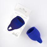 4000-06lola Менструальная чаша Natural Wellness Iris 20 ml blue 4000-06lola