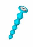 1400-02lola Анальная Цепочка с Кристаллом Emotions Buddy Turquoise 1400-02lola