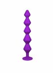 1401-03lola Анальная Цепочка с Кристаллом Emotions Chummy Purple 1401-03lola