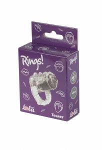 0116-01Lola Насадка на язык Rings Teaser transparent 0116-01Lola ― Секс Культура