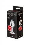 4010-06Lola Анальная пробка Diamond Red Sparkle Large 4010-06Lola