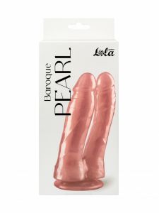 9900-02lola Двойной перламутровый дилдо Baroque Pearl Розовый 9900-02lola ― Секс Культура