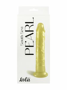 9902-01lola Перламутровый дилдо South Sea Pearl Золотистый 9902-01lola ― Секс Культура