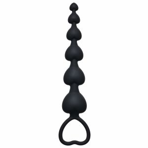 4101-03Lola Анальная цепочка Heart's Beads Black 4101-03Lola ― Секс Культура