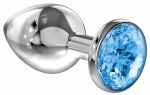 4010-04Lola Анальная пробка Diamond Light blue Sparkle Large 4010-04Lola