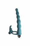 1202-03lola Вибронасадка для двойного проникновения Pure Passion Bunny Green 1202-03lola
