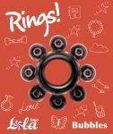0112-31Lola Эрекционное кольцо Rings Bubbles black 0112-31Lola