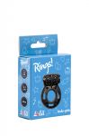 0114-82 Эрекционное кольцо с вибрацией Rings Axle-pin black