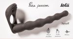 1203-01lola Вибронасадка для Двойного Проникновения Pure Passion Farnell Black 1203-01lola