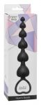 4101-03Lola Анальная цепочка Heart's Beads Black 4101-03Lola