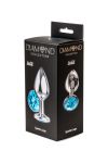 4010-04Lola Анальная пробка Diamond Light blue Sparkle Large 4010-04Lola