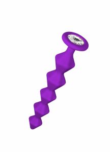 1401-03lola Анальная Цепочка с Кристаллом Emotions Chummy Purple 1401-03lola ― Секс Культура