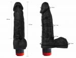 41170 Вибратор реалистик черный 15,5 см х 3,9 см